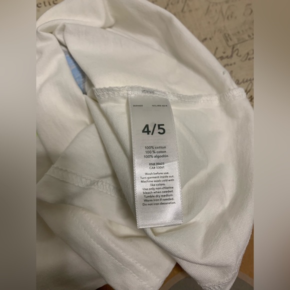 Kids Carter’s White Spaceship Graphic T Shirt - Picture 7 of 11